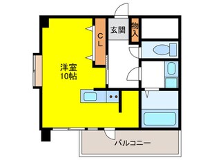 ＶＩＰ薬院の物件間取画像